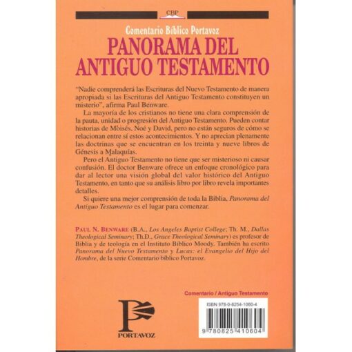 PANORAMA DEL ANTIGUO TESTAMENTO - RÚSTICO