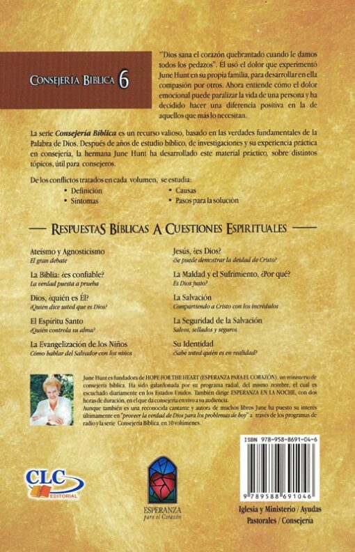 CONSEJERÍA BÍBLICA 6, RESPUESTAS BÍBLICAS A CUESTIONES ESPIRITUALES